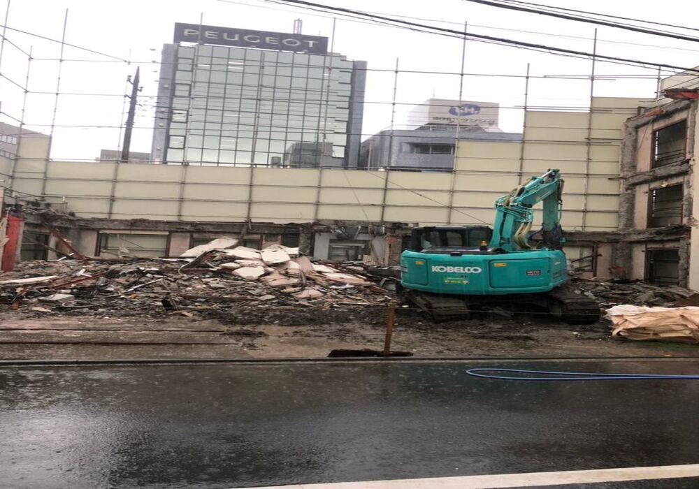 大田区蒲田鉄骨　半手壊し